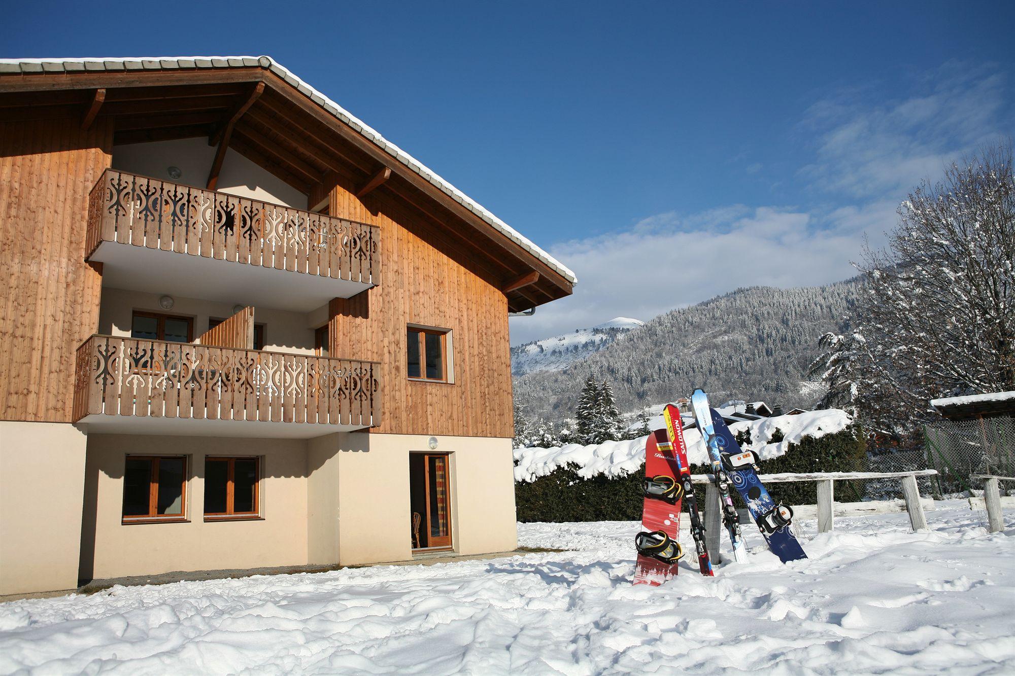 Résidence Néméa Le Grand Tétras Samoëns Exterior foto