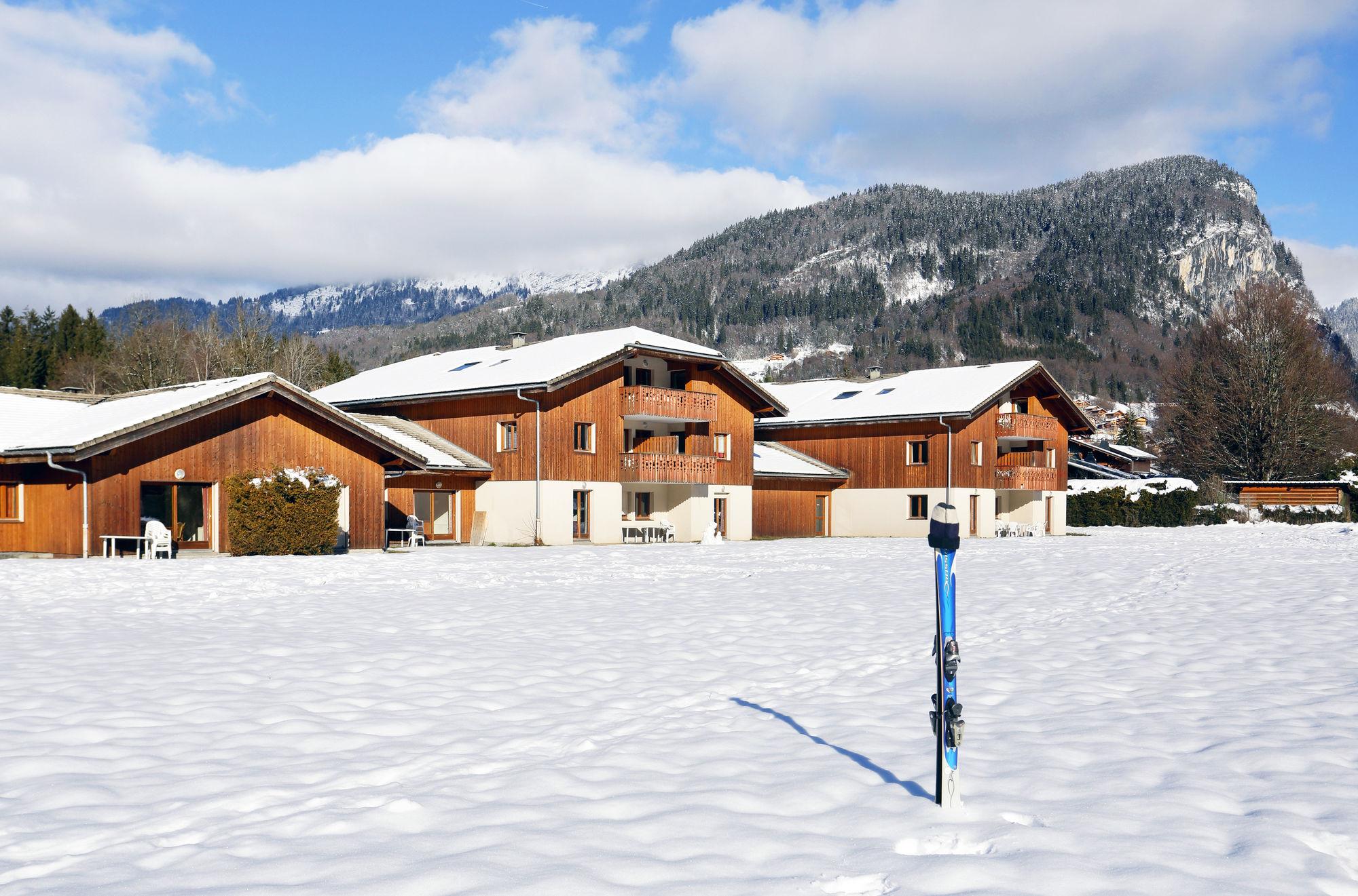 Résidence Néméa Le Grand Tétras Samoëns Exterior foto