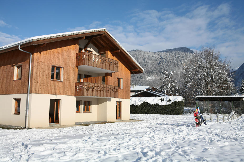 Résidence Néméa Le Grand Tétras Samoëns Exterior foto