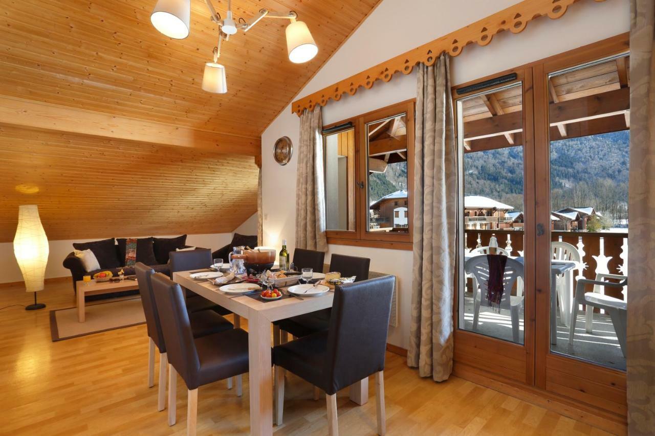 Résidence Néméa Le Grand Tétras Samoëns Exterior foto